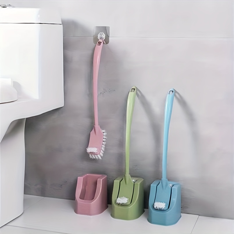 Toilet Brush And Holder,toilet Bowl Cleaning Brush Set,under Rim