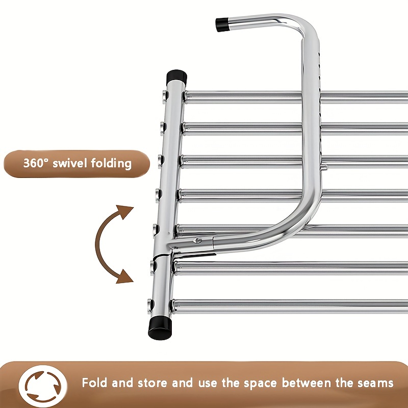 Stainless Steel Drying Rack Suitable For Exterior Window - Temu