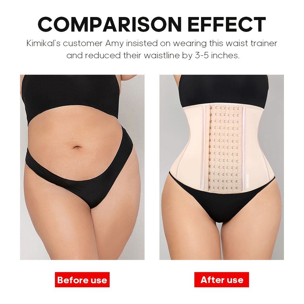 Order A Size Slimming Abdomen Shaping Waist Girdle Belly - Temu