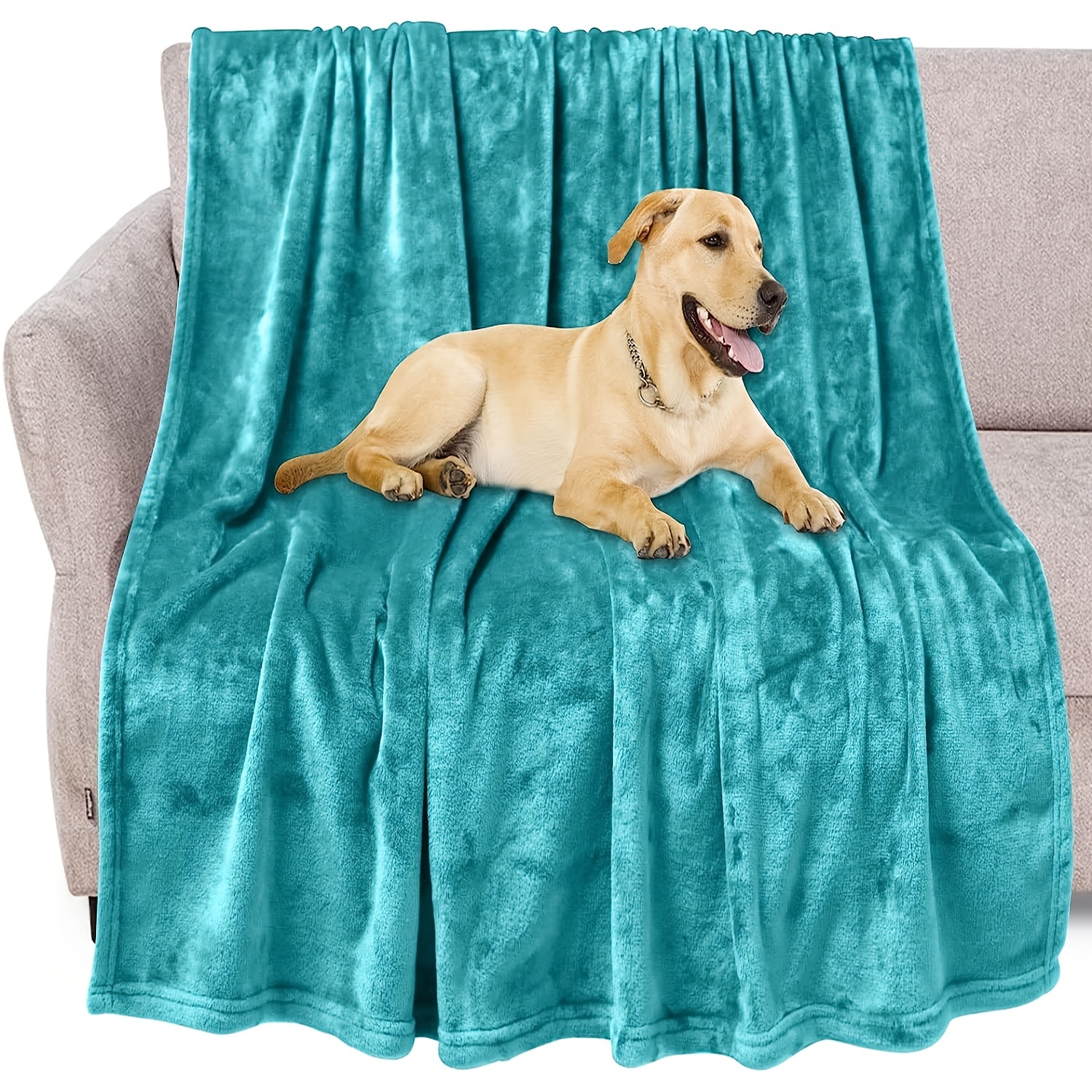 Couverture imperméable pour chien (152 x 127 cm), couverture douce et  chaude pour