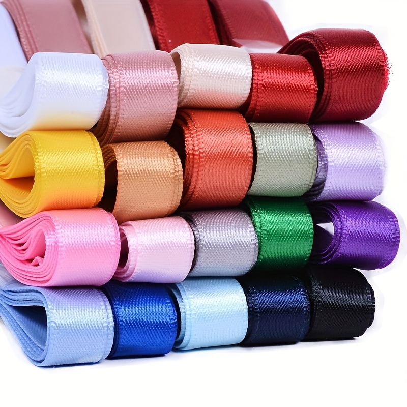 Yama Ribbon 1/4 Inch 6mm Double Sided Satin Ribbon - China Satin Ribbon and  Polyester Satin Ribbon price
