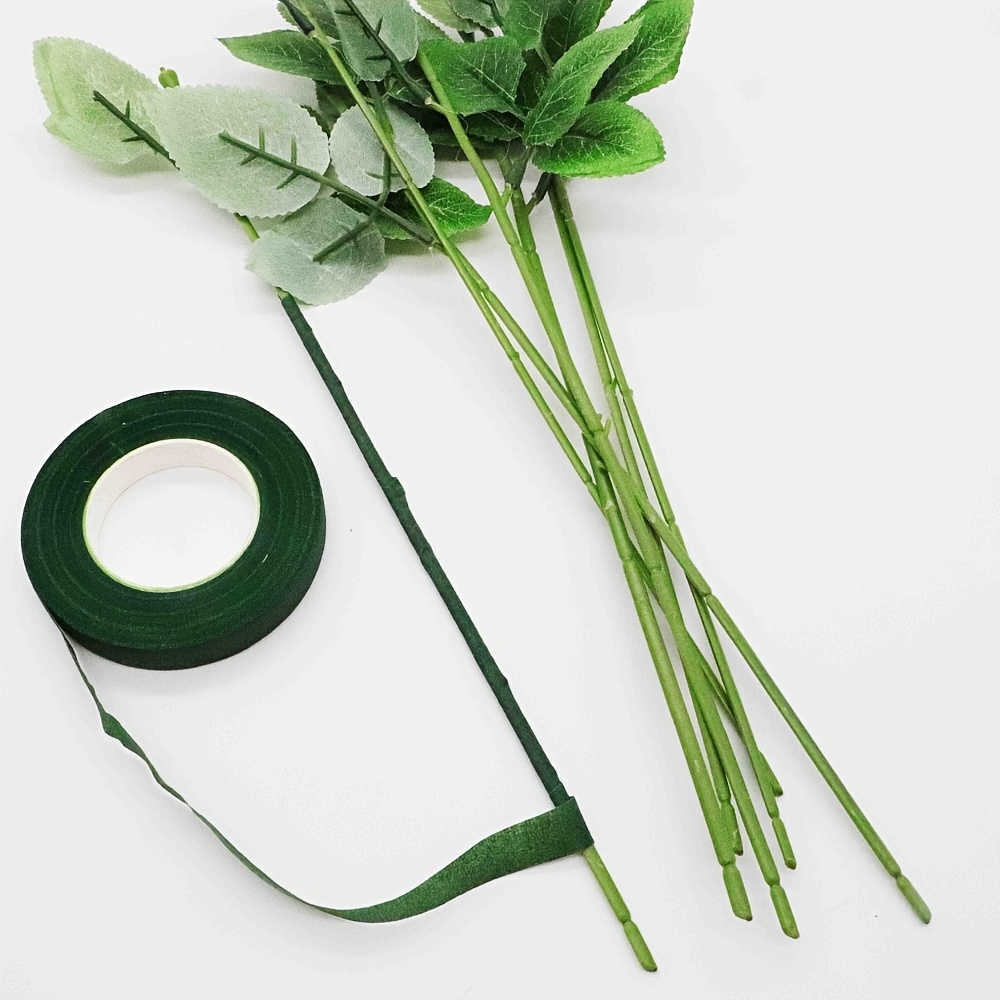 12MM Floral Stem Tape Corsages Buttonhole Artificial Flower Stamen Wrap  Florist Green Tapes Nylon Flower Supplies Color Tape