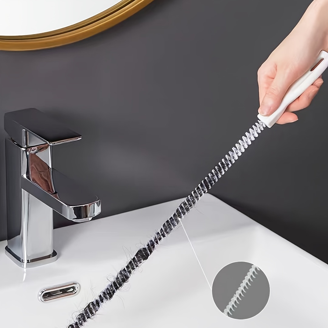 Keep Your Drainage Pipes Dust-free With This Garbage Disposal Cleaning Brush  And Ultra Long Handle! For Commercial Cleaning Services/shops - Temu