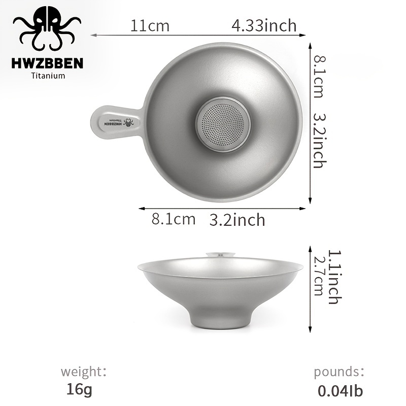 Hwzbben Pure Titanium Outdoor Kettle Lightweight And Durable - Temu