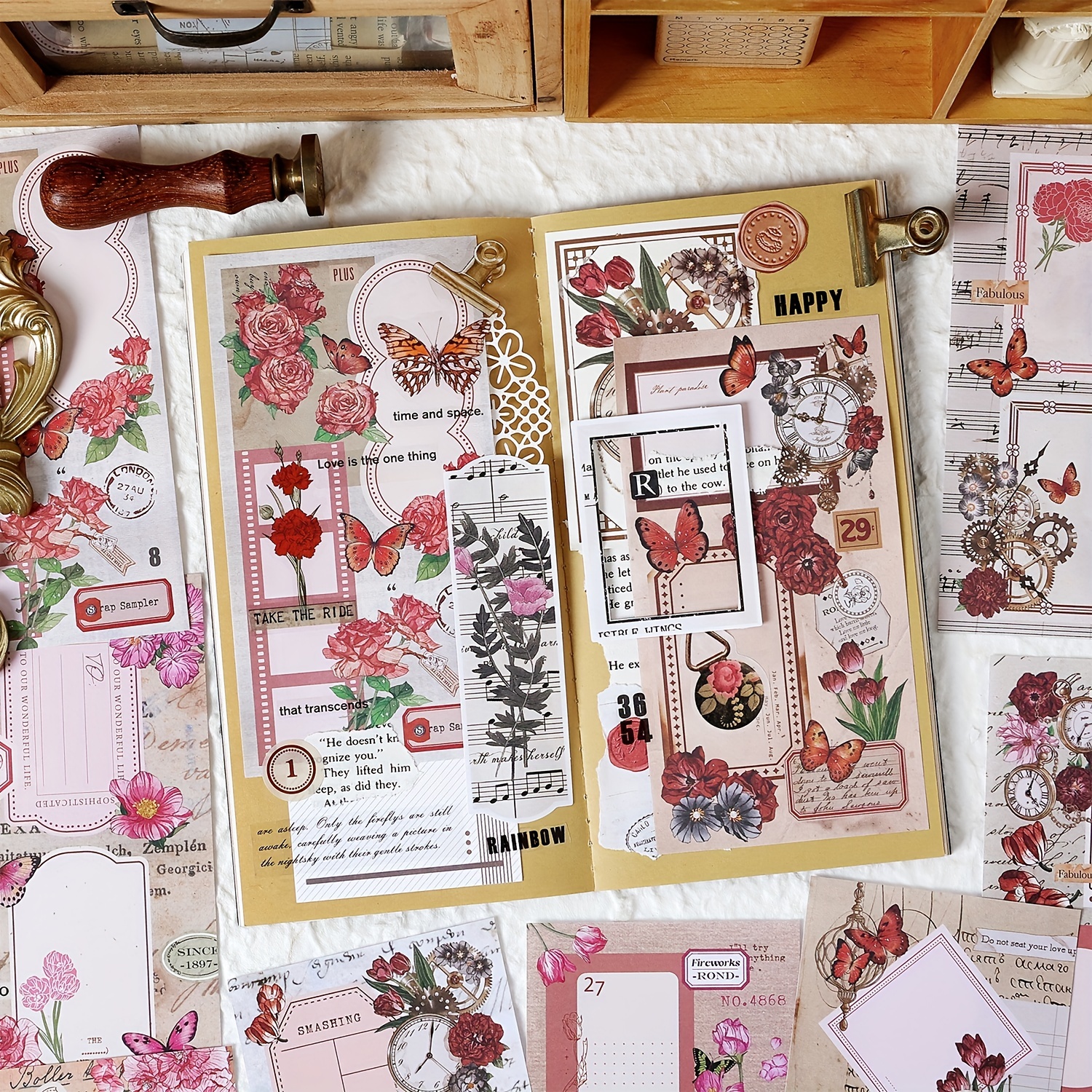 Set Carte da Scrapbooking Simply Love Collection 24 fogli