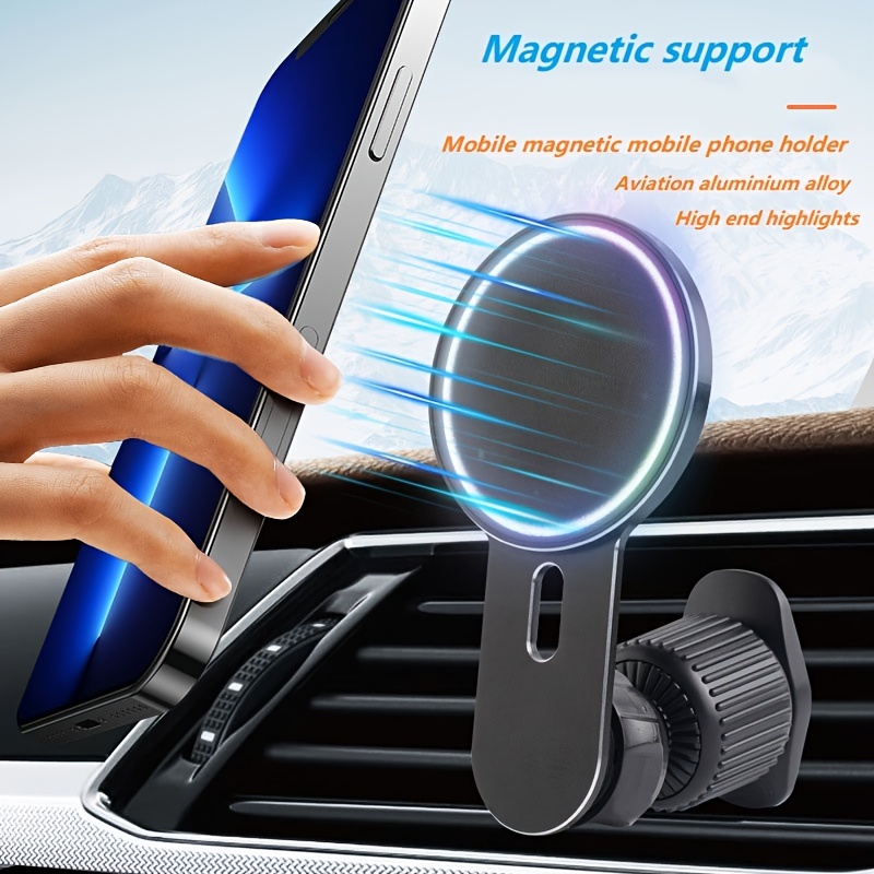 MagSafe Car Mount Support de voiture magnétique à rotation à - Temu Canada