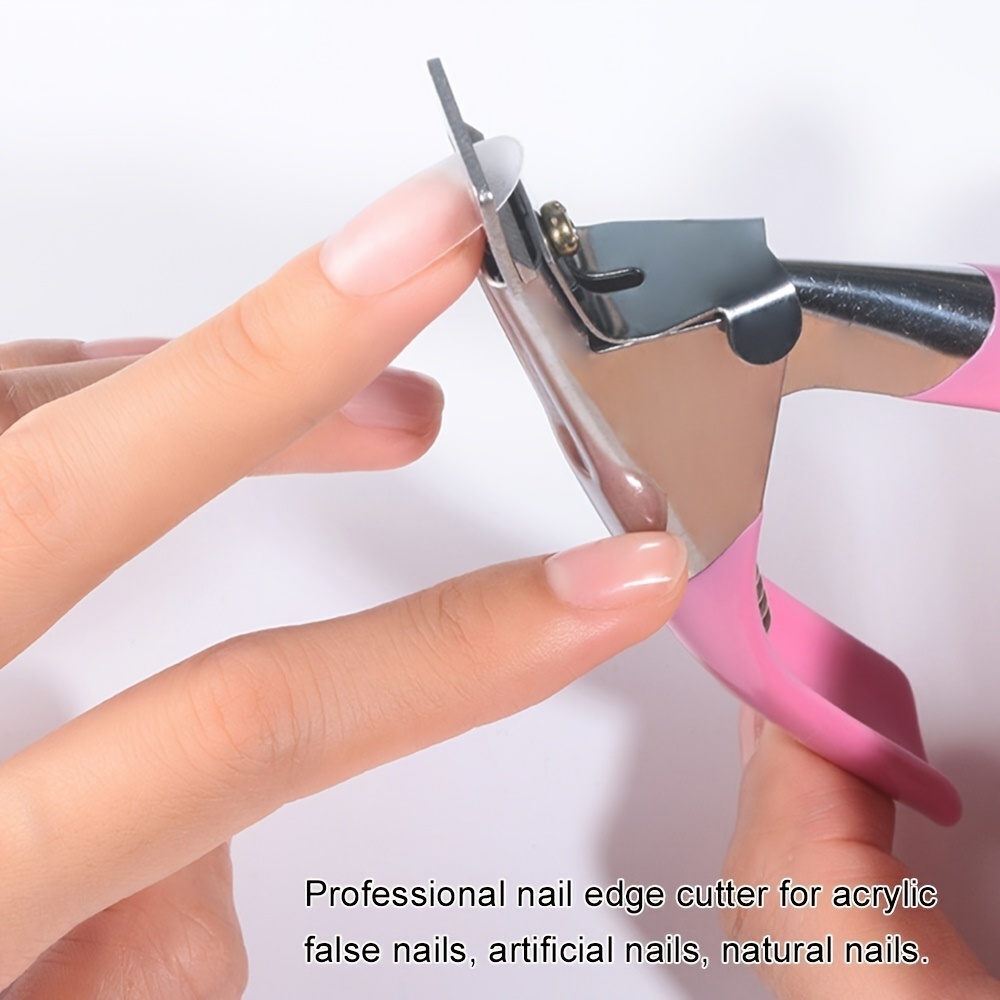 Acheter Coupe-ongles professionnel coupe-ongles en acrylique à bord droit,  pointes de manucure, coupe à la Guillotine pour faux ongles
