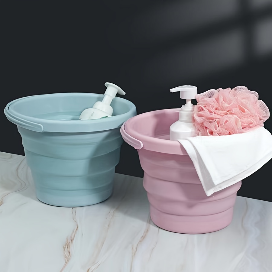 Folding Bucket Household Foldable Water Bucket - Temu