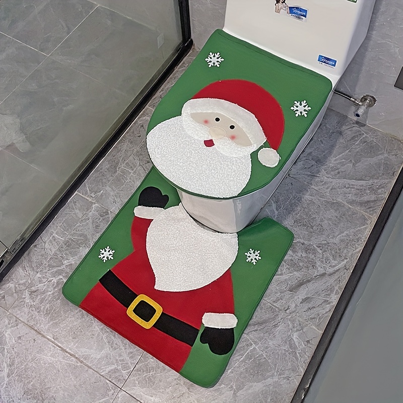 Santa toilet outlet cover