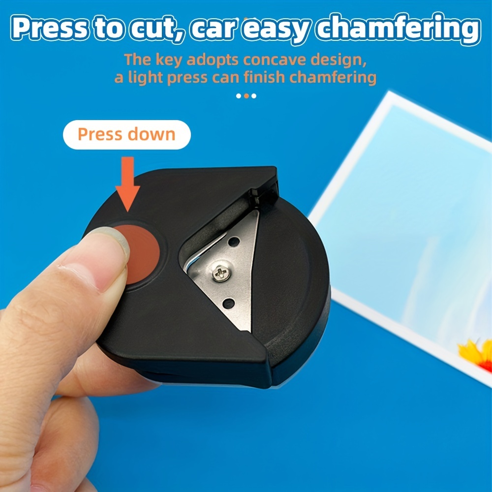 Corner Rounder Mini Corner Trimmer Punch 3in1 R4/R7/R10mm Round Corner DIY  Paper Card Photo Planner Cutting Supplies