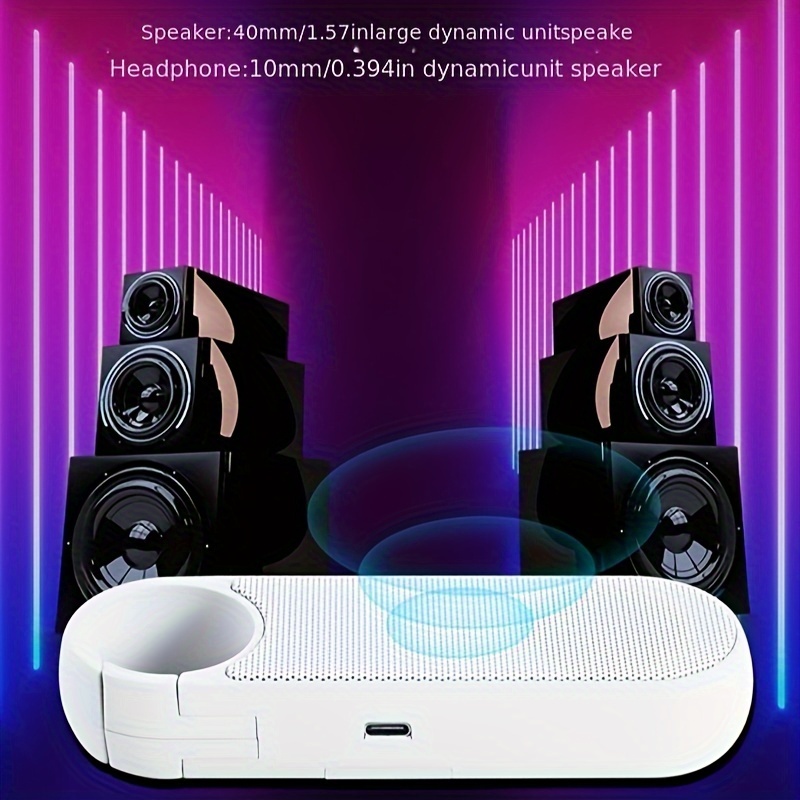  Altavoz Bluetooth portátil, altavoz Bluetooth inalámbrico  impermeable IPX7, tecnología Bassboom y sonido estéreo fuerte de 25 W,  espectáculo de luz LED con emparejamiento TWS, tiempo de reproducción de 16  horas para