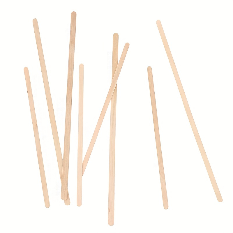 50pcs Wooden Disposable Coffee Stirrer