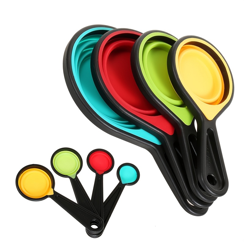Measuring Cups And Spoons Set Collapsible Measuring Cups - Temu