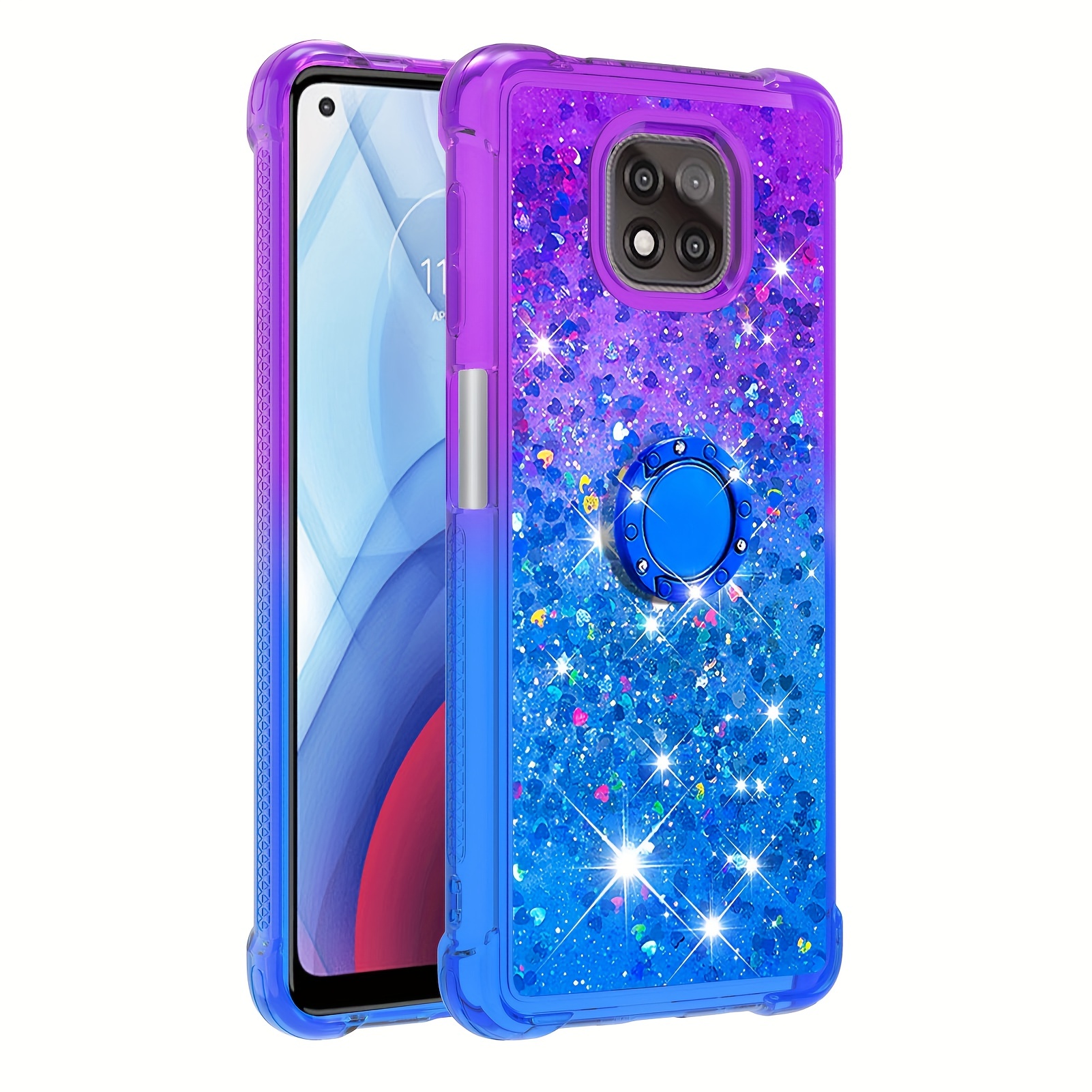 Built in Flowable Glitter Liquid Sturdy Case Fashion - Temu