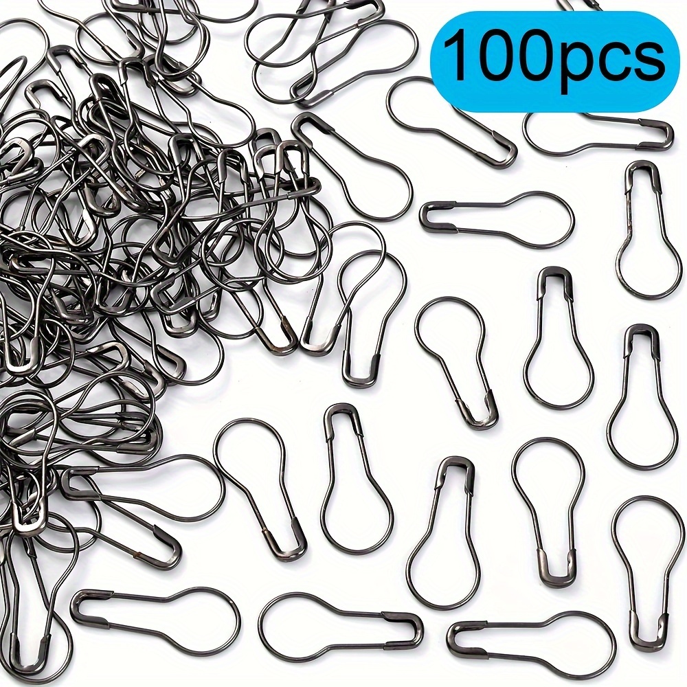 Metal Curve Pins, Clothing Buckle Pins For Diy - Temu United Kingdom