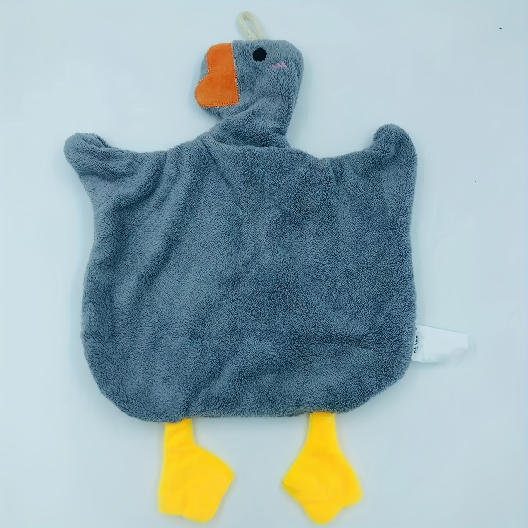 Hanging Hand Towel Household Cute Goose Hand Towel Kitchen Bathroom Water  Absorbent Non-Linting Children's Hand Towel
