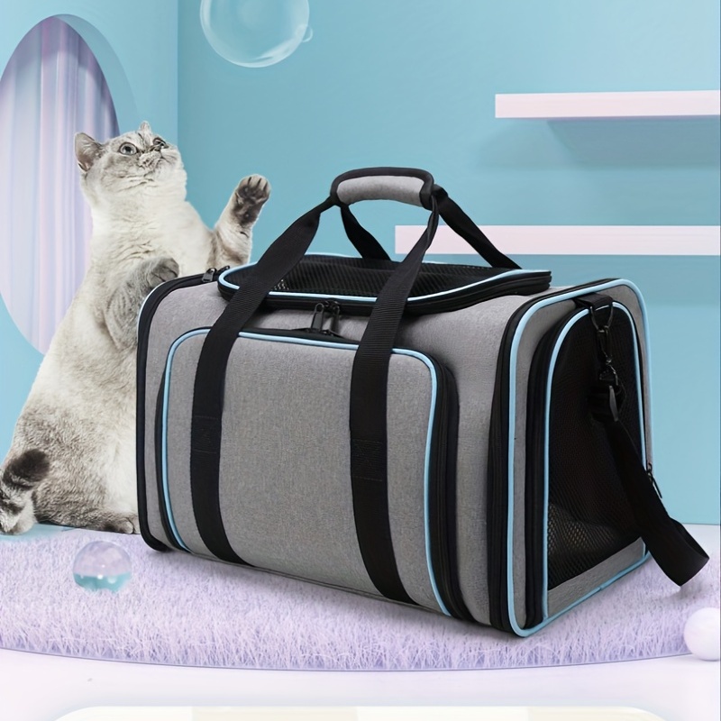 Detachable Pet Trolley Case Carrier Cats Dogs Bag Universal Large  Expandable Cat Carrier with Wheels Double-layer Pet Carrier - AliExpress