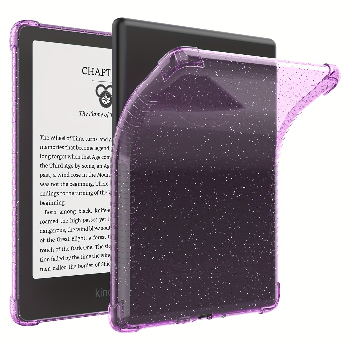 Clear Case Fit for Kindle Paperwhite (10th Generation, 2018) 6 Transparent  Cover, Ultra-Thin Protective Back 