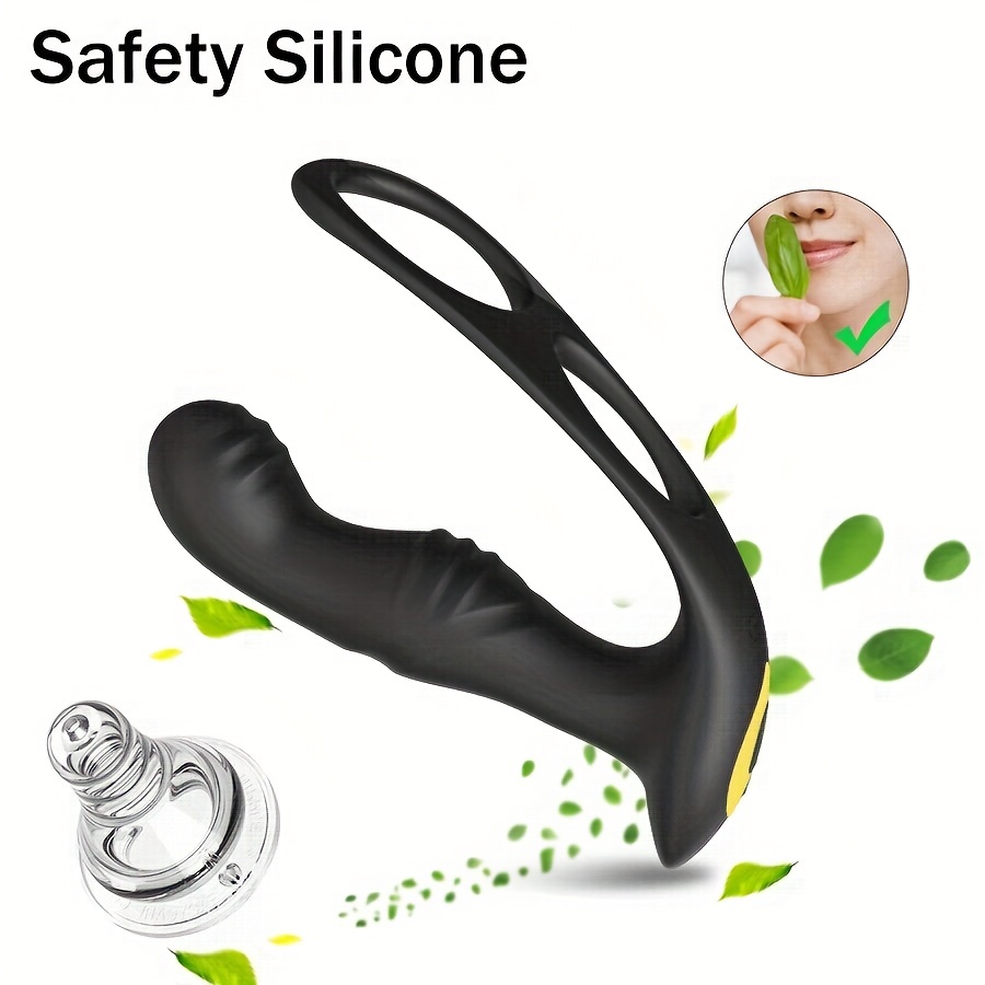 1 Anello Pene In Silicone Uomo 10 Modalità Frequenza - Temu Switzerland