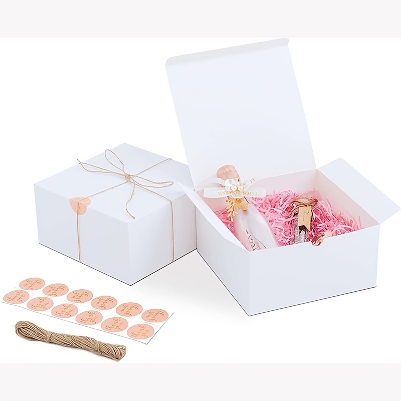 Cajas de regalo de arcoíris para fiestas, paquete de 24 cajas de regalo de  cartón para propuesta de dama de honor, cumpleaños, fiesta, boda, caja de