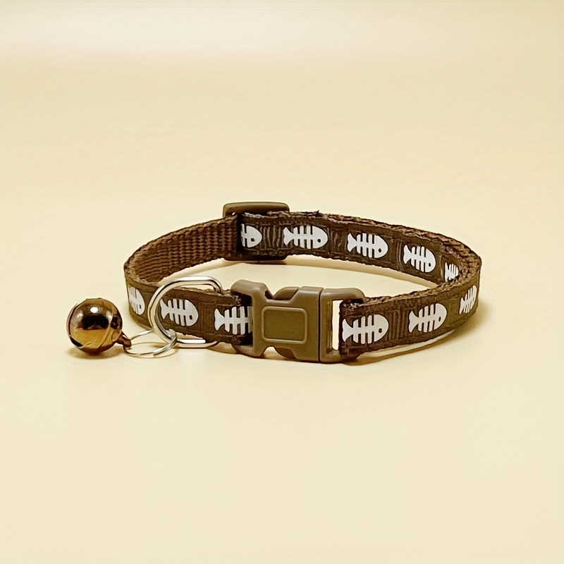 Fish print dog collar sale