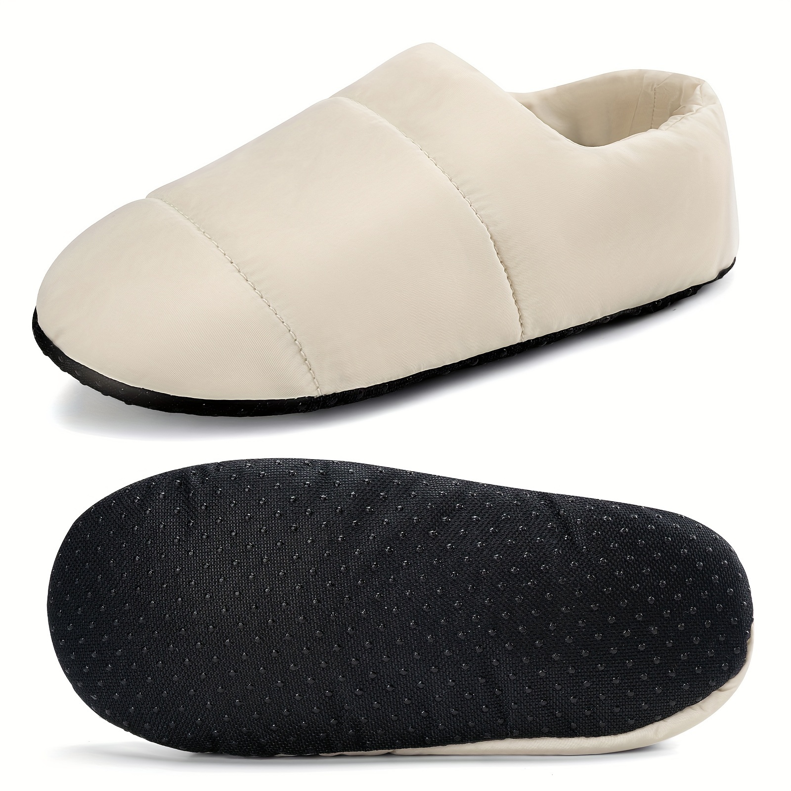 Zapatillas de casa minimalistas, suaves y acogedoras, ligeras,  antideslizantes, de interior para hombres, de invierno