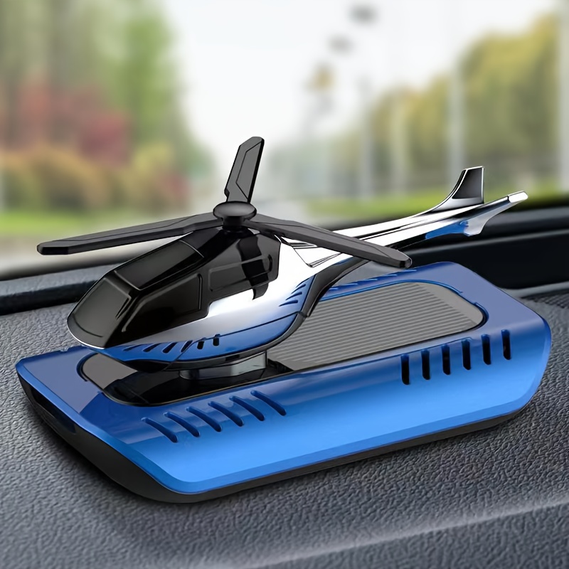 1pc Solar Helicopter Design Car Aromatherapy Diffuser, Car Ornament, Car  Dashboard Decoration, Car Interior Decoration (Without Perfume)
