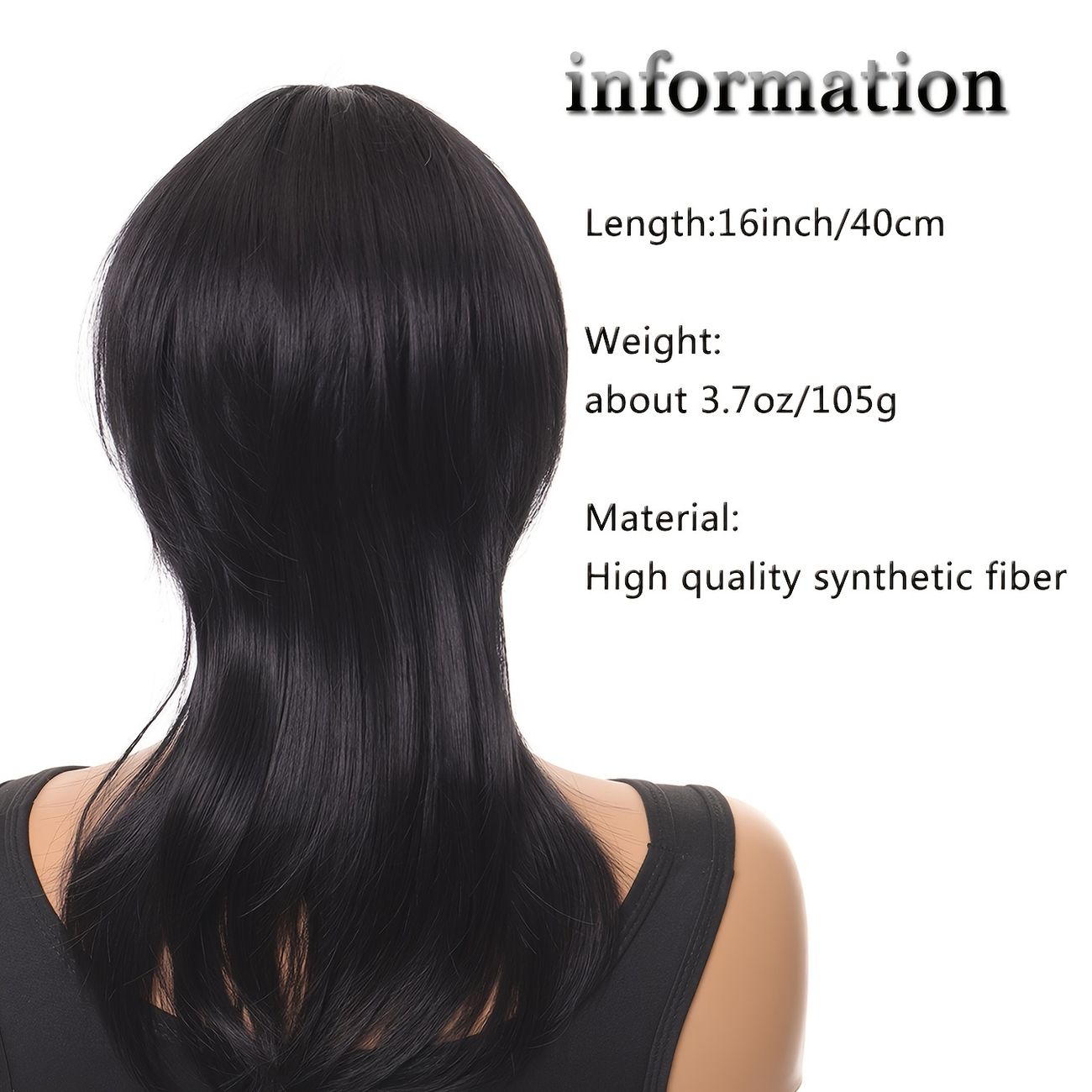 Mullet Hair Style Wigs Medium Long Hair Wig With Bangs Synthetic Heat  Resistant Wig For Women Hair Replacement Wigs | Don't Miss These Great  Deals | Temu