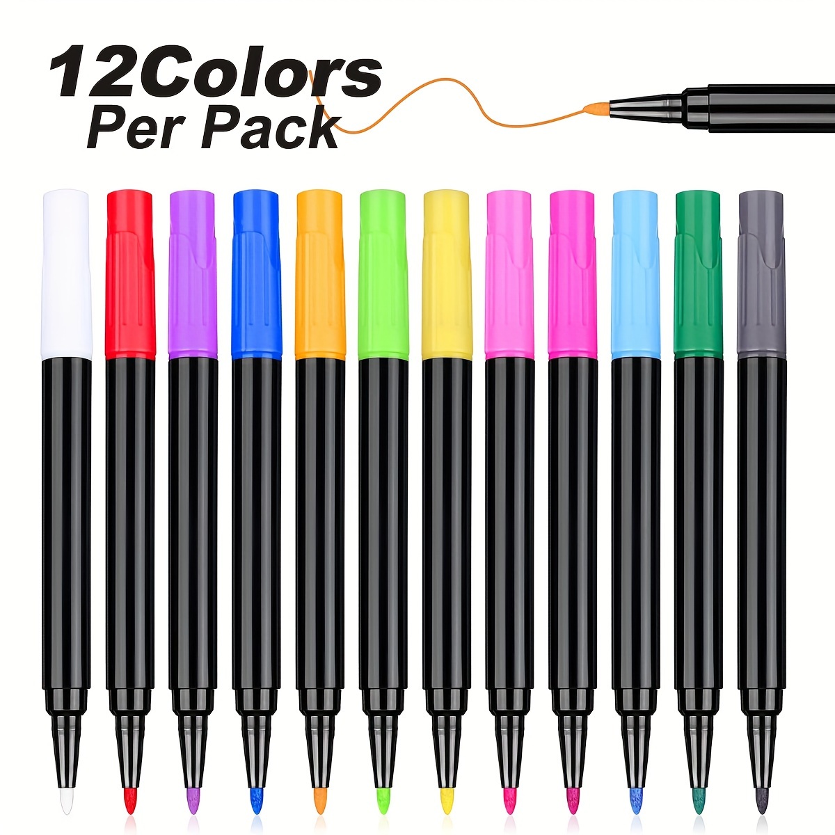 Chalk Markers, 12 pc/ 1 pack