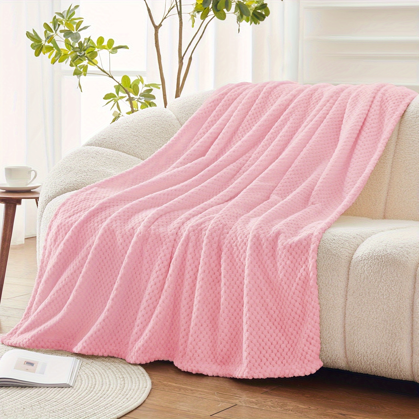 ultra soft textured fleece blanket cozy warm Temu United Arab