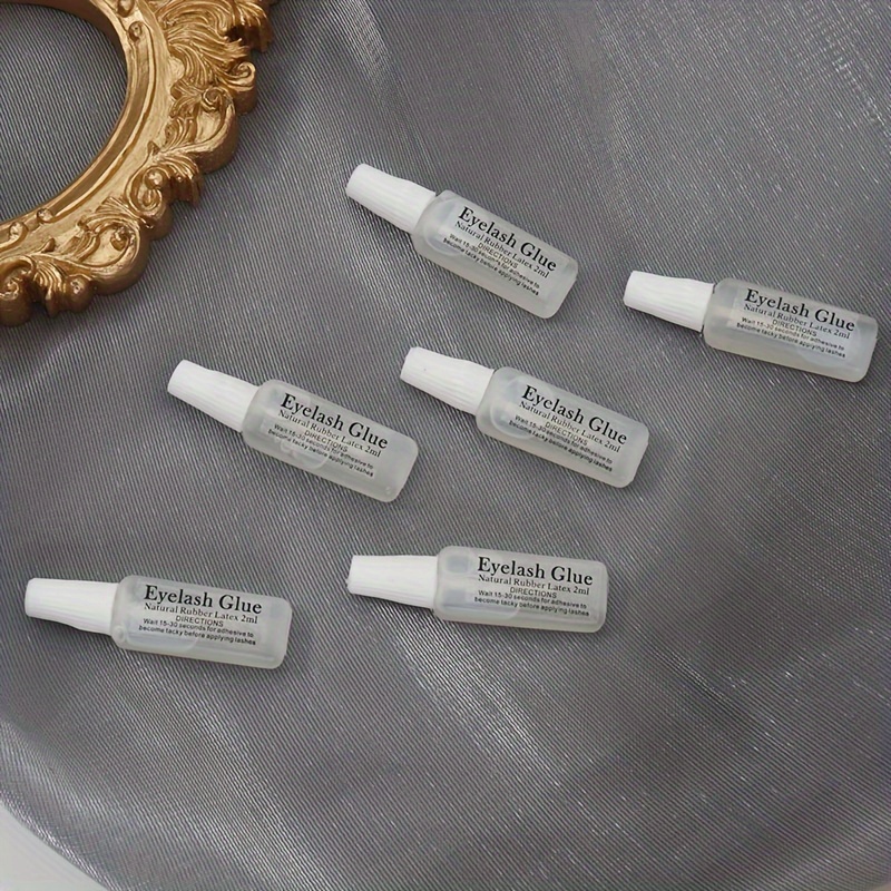 2ml Mini False Eyelash Glue With Brush Tip Makeup Lash Adhesive
