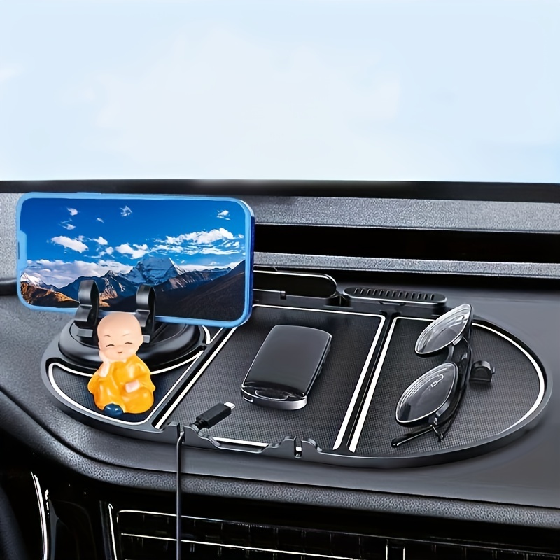 Car Accessories: Multi function Anti slip Mat Car Phone - Temu