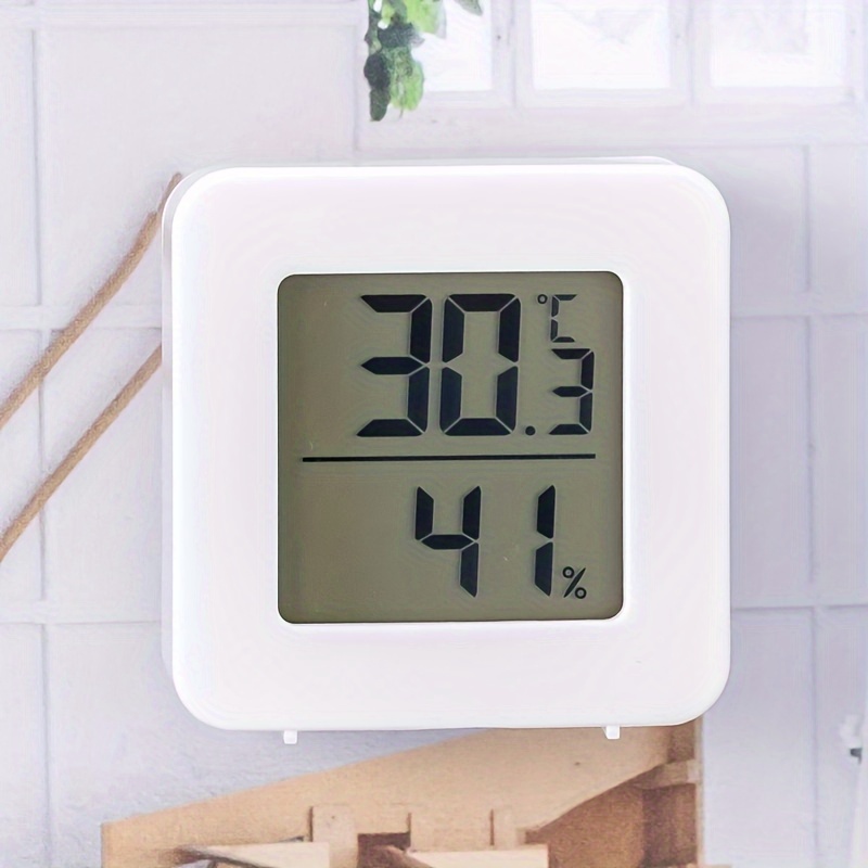 Mini Led Digital Thermometer, Hygrometer, Indoor Temperature Humidity Meter  Sensor Gauge - Temu