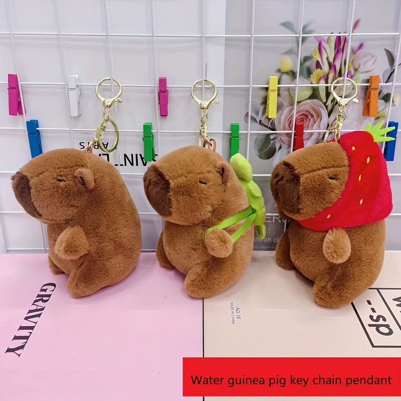 1pc Niedlicher Capybara, Auto-Innenzubehör, Auto-Dekoration,  Multifunktionales Capybara-Plüsch, Weihnachts-/Thanksgiving-Geschenke -  Temu Austria