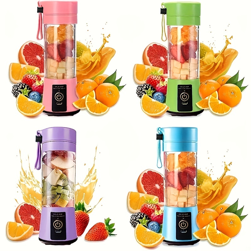 Wireless Portable Blender Six leaf Blade Usb Rechargeable - Temu