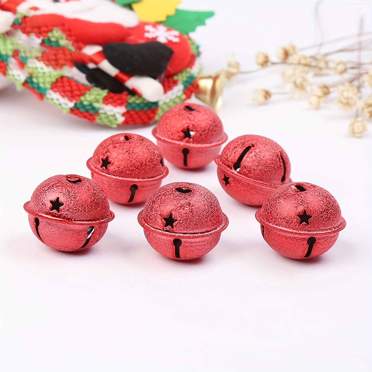 Augshy Jingle Bells Craft Bell Bulk For Christmas Home And - Temu