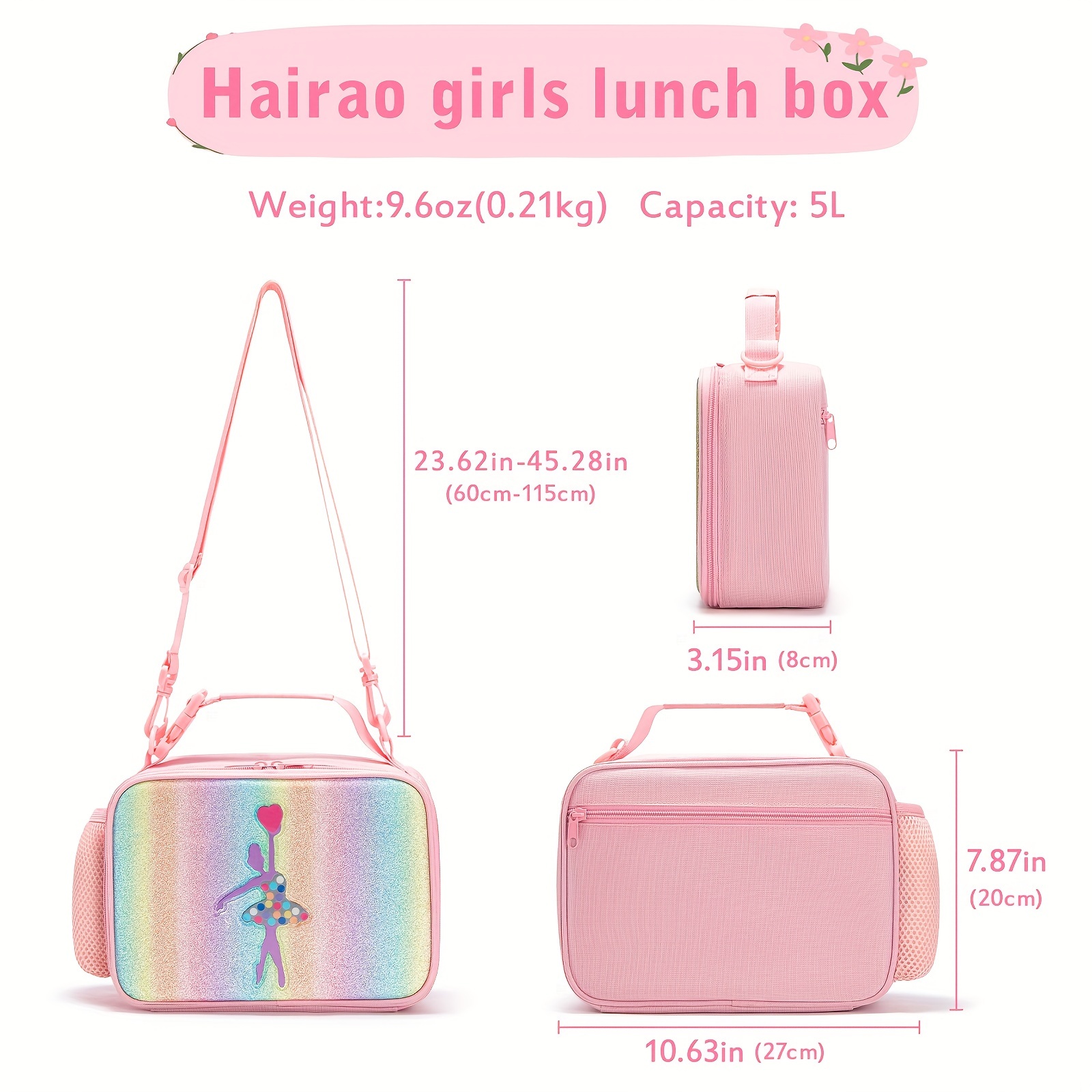 Waterproof Lunch Bag Women Kids - Large Capacity Lunch Box Thermal