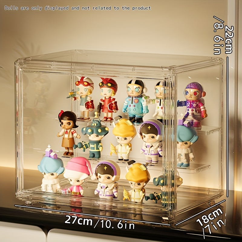 Kdihoi Acrylic Display Stand,Clear Stand Shelf for Figures,Toys