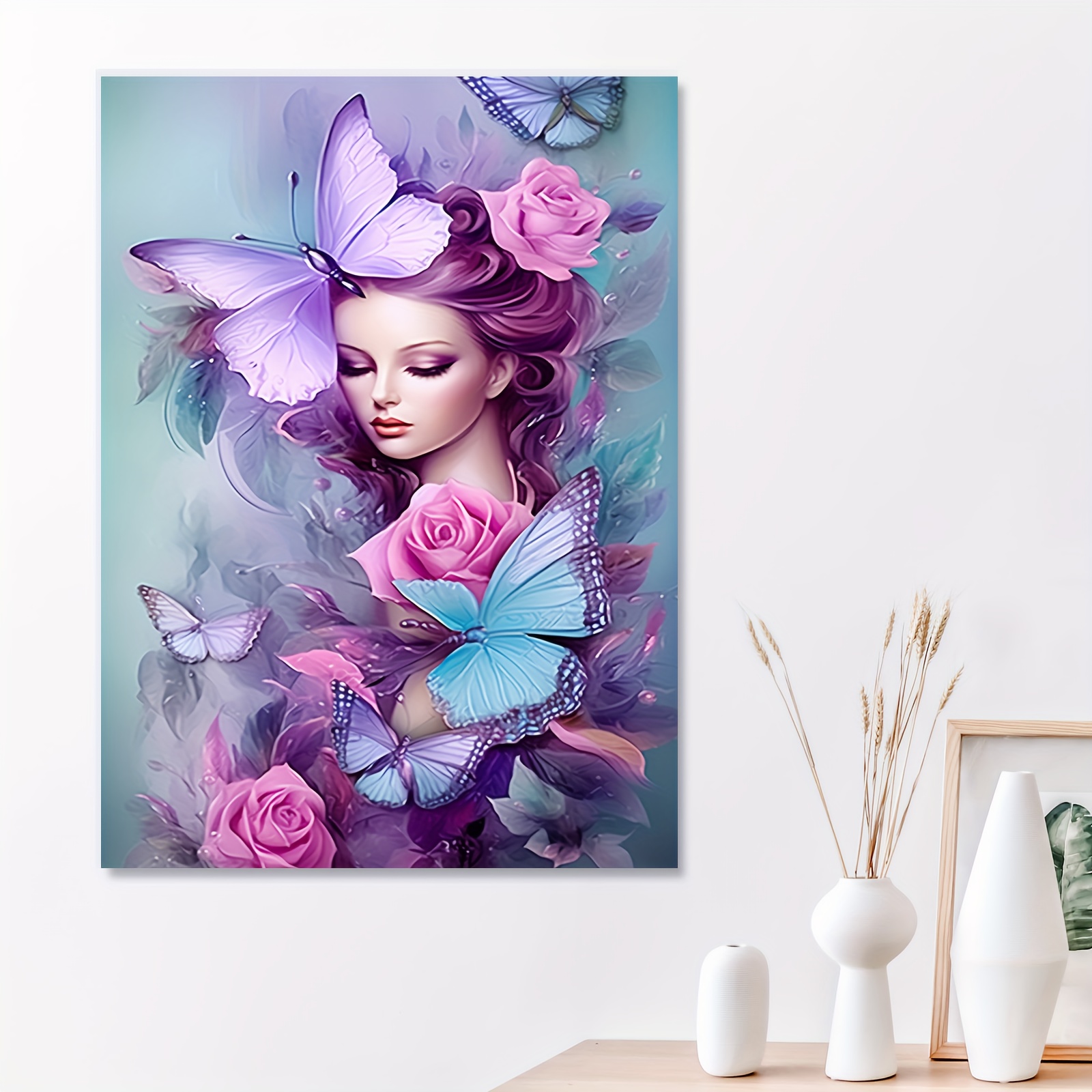 ARTCANVAS Butterfly Painting Home Decor Canvas Art selling Print