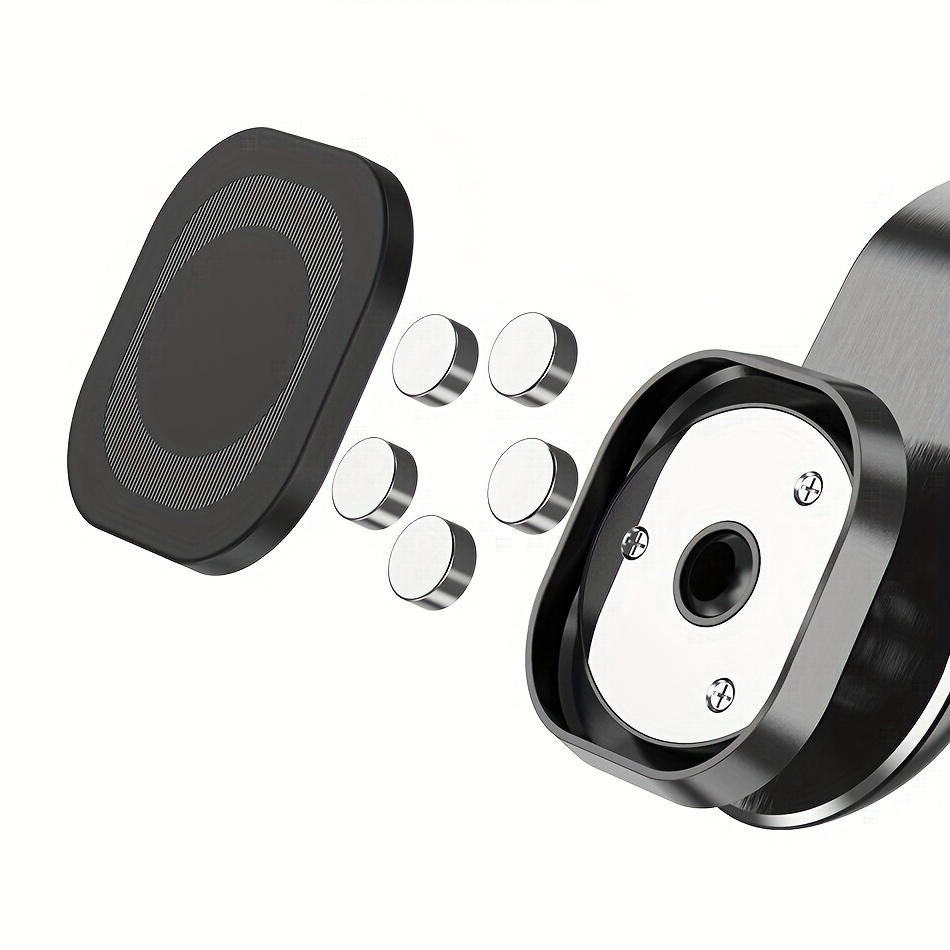 Povanjer Magnetischer Telefonhalter | 360° drehbarer  Armaturenbrett-Telefonständer - Freihändig Verstellbarer, superstarker  Magnet-Handyhalter für