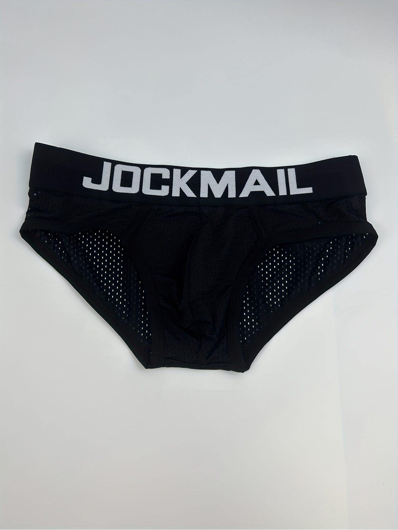 Men Boxer Underwear Low Waist Sweat Breathable Shorts Penis