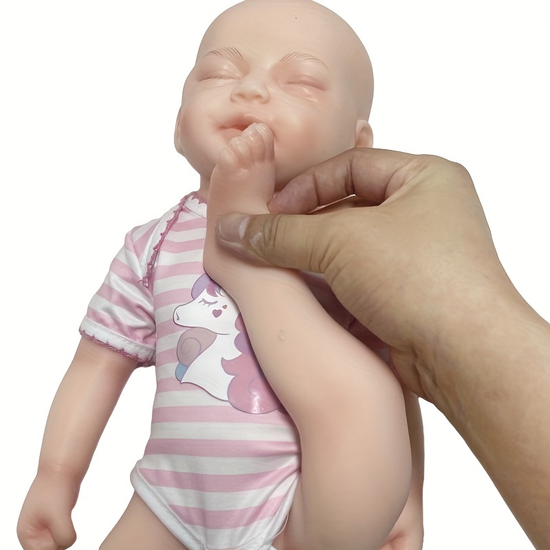 18 Full Body Silicone Reborn Baby Doll Silicone Baby doll Newborn Girl  Dolls