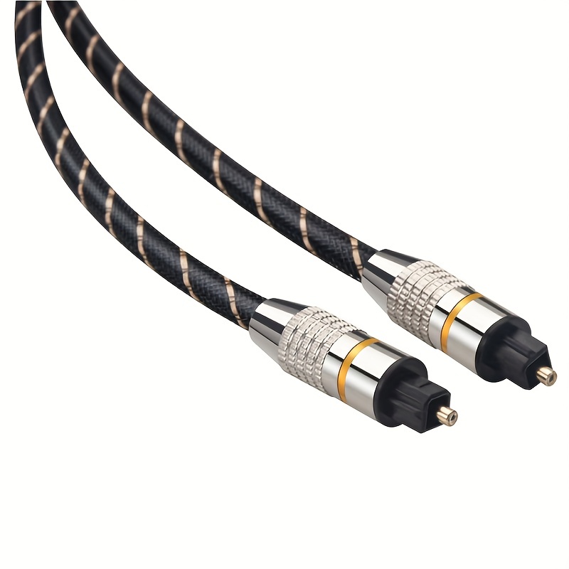 Cable Audio Optico Digital Fibra Optica 3 Metros Od 6.0mm Macho