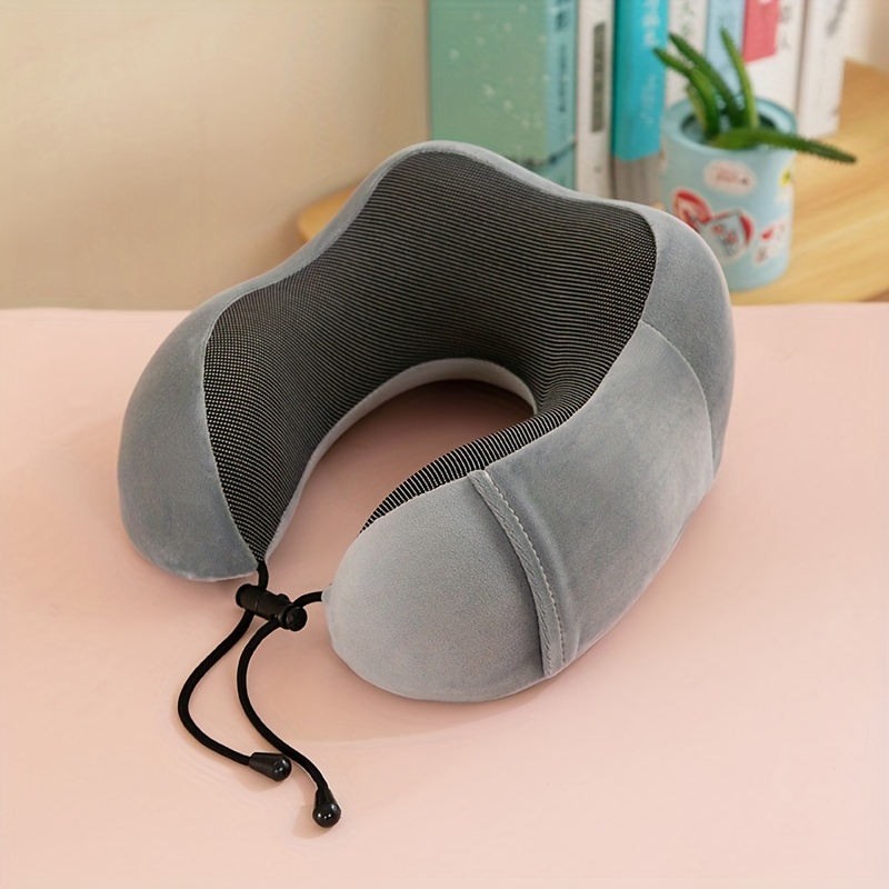 Travel Pillow Memory Foam U-shaped Cervical Neck Pillow Lightweight Take A  Nap