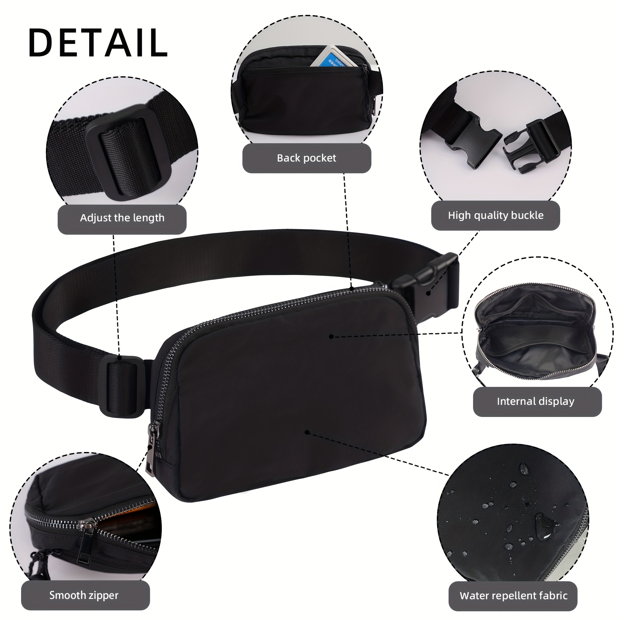 Everywhere Belt Bag Small Waist Pouch Fanny Pack