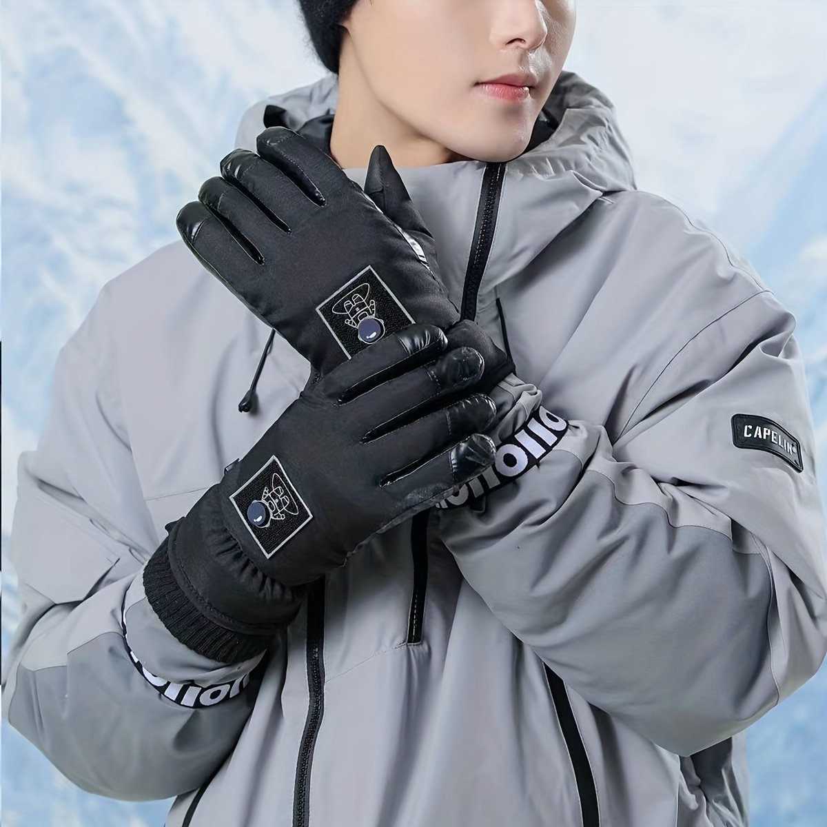Acheter 1 paire de gants de ski d'hiver imperméable à l'eau
