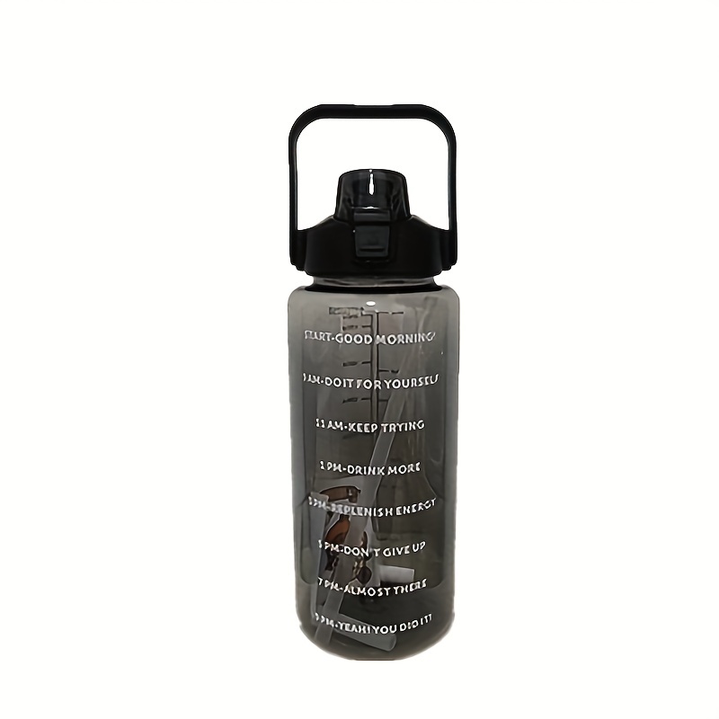Botellas De Agua Motivacional 2 Litros💦☀️ Botella de agua con recordatorio  de hidratación y motivación te recordará beber suficiente agua …