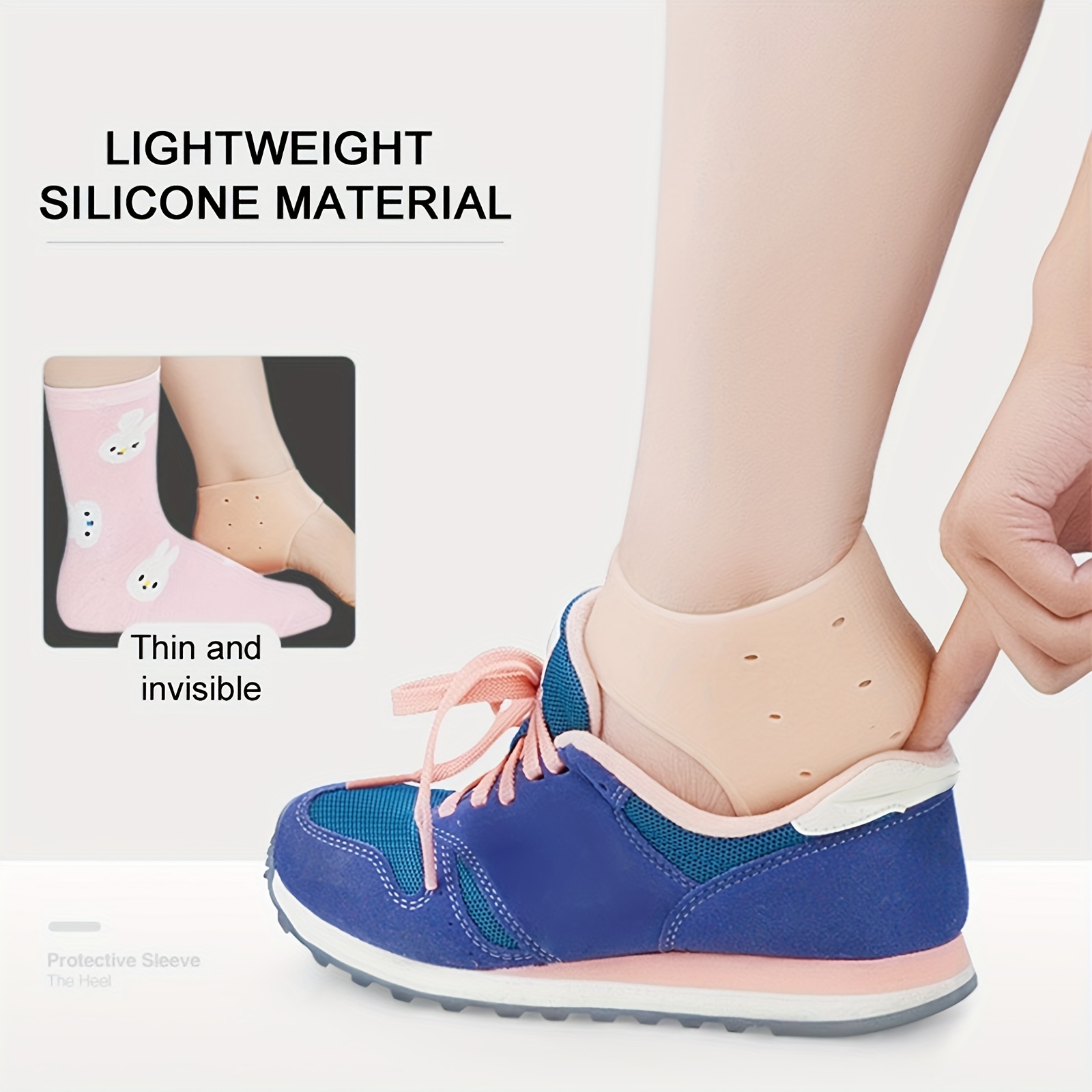 Silicone best sale gel heel