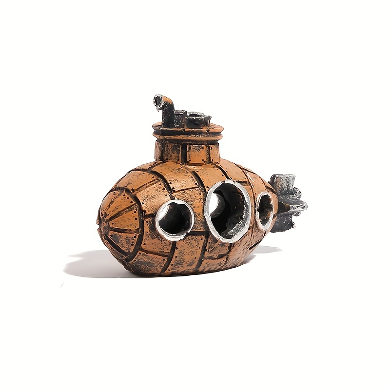 Submarine Aquarium Ornament and Decoration