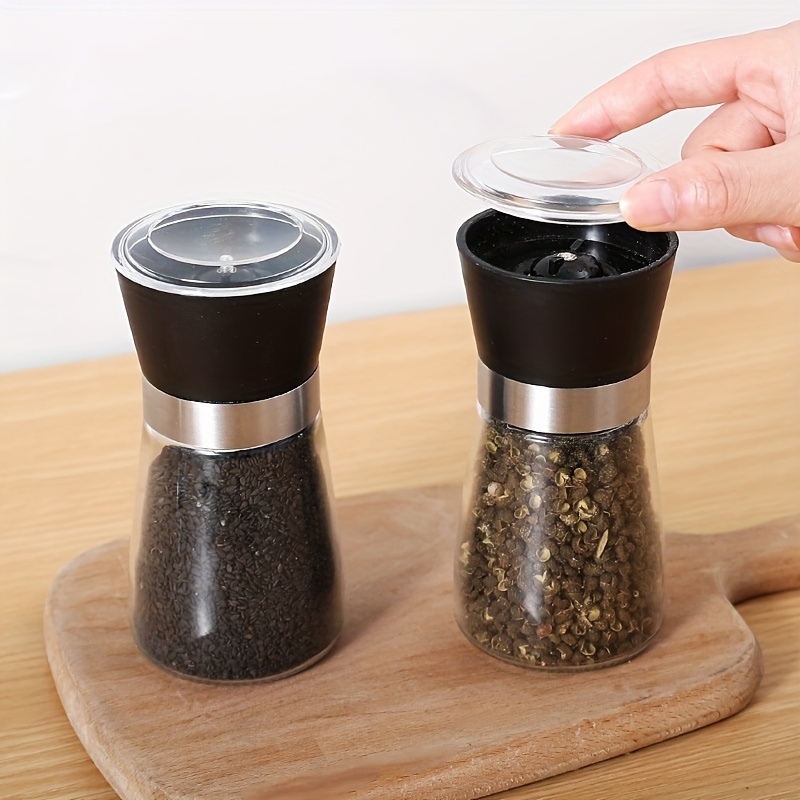 A Pepper Grinder Coarse Salt Grinder Spice Grinder Tableware - Temu